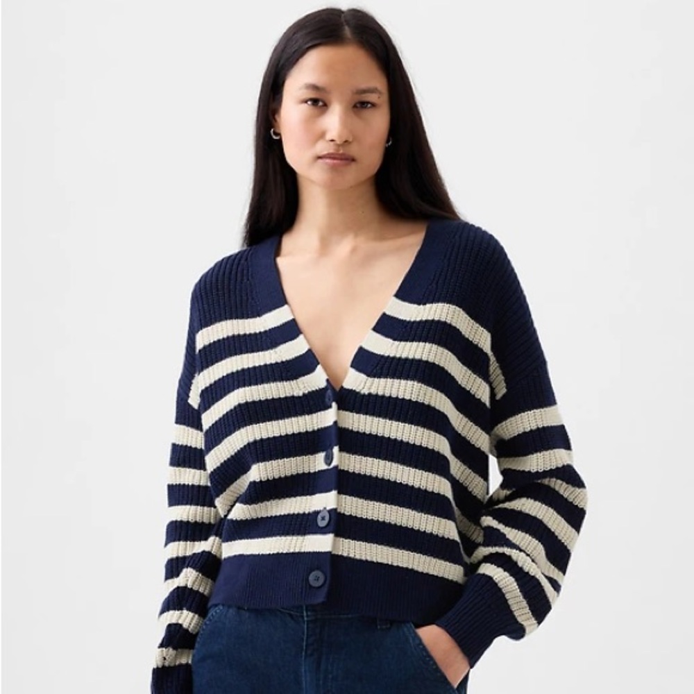 GAP Shaker Stitch Cardigan XXL Tall